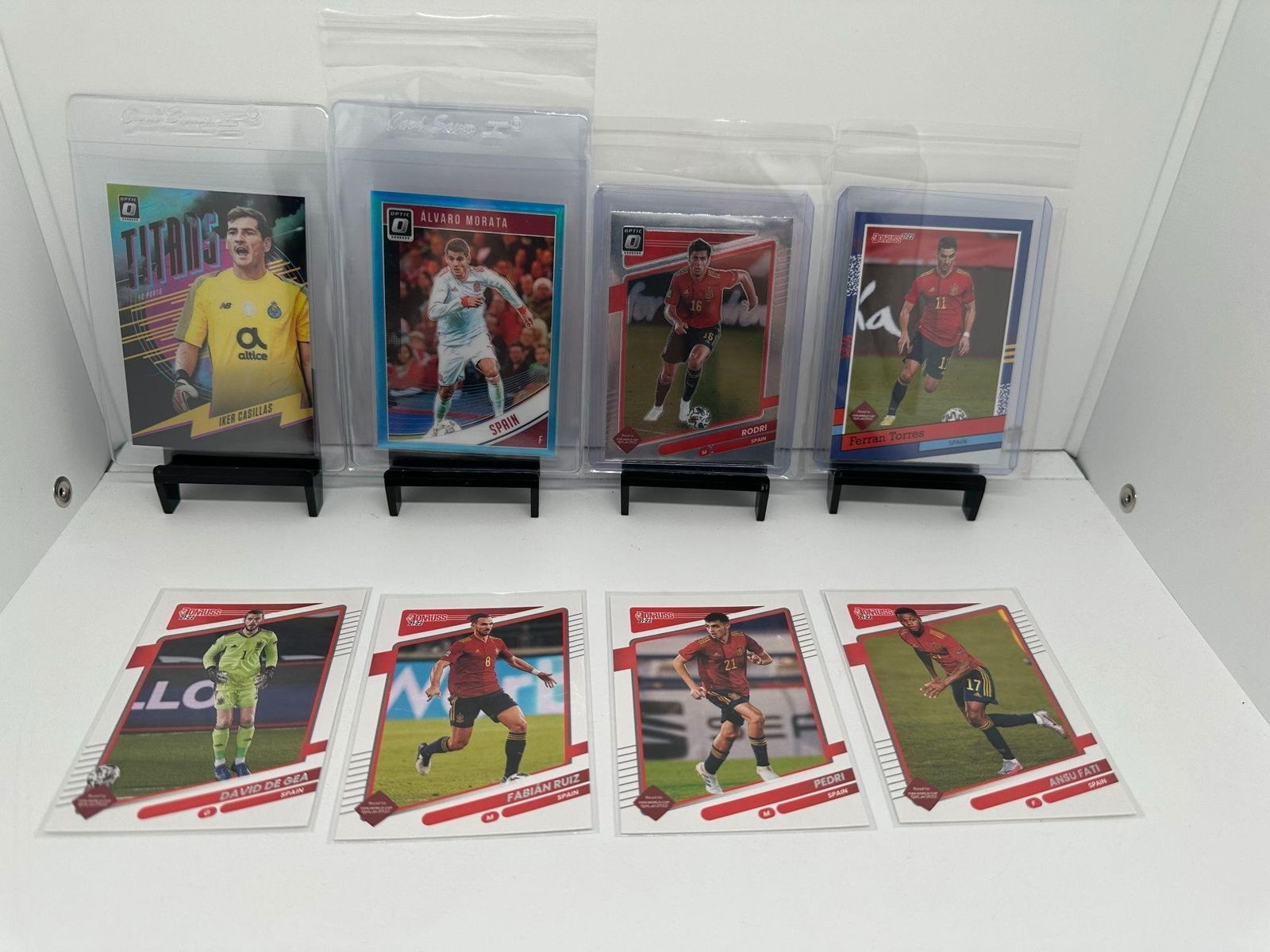 Iker Casillas /10 Alvaro Morata /149 Pedri Spain (1 of 9)