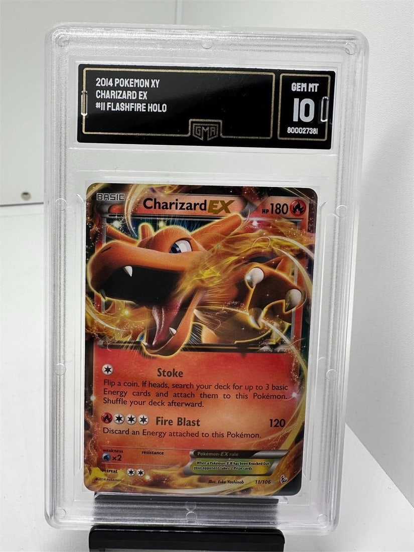 Charizard EX Flashfire GMA 10 (1 of 2)