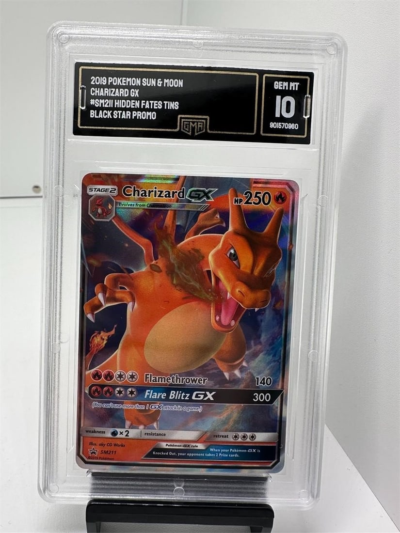 Charizard GX black star promo GMA 10 (1 of 2)