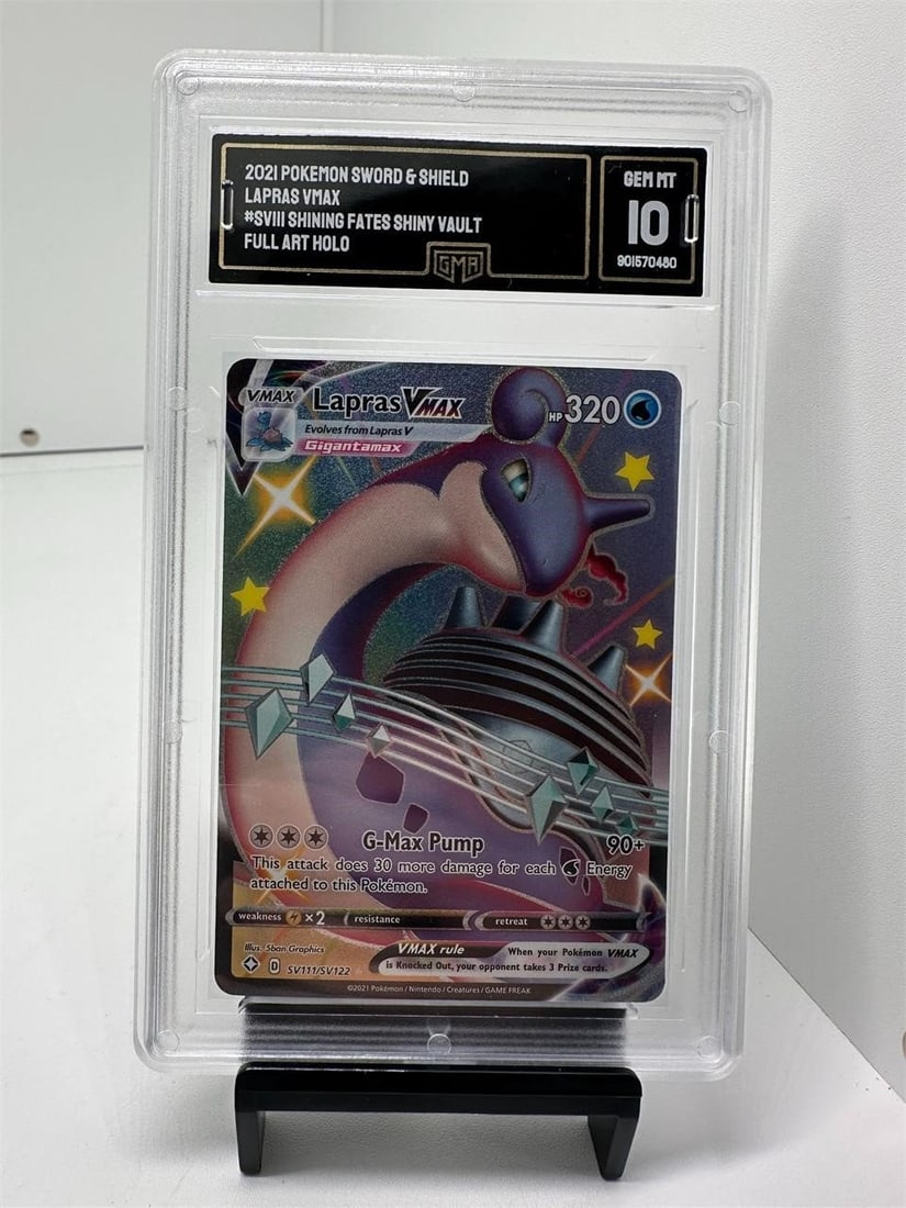 Lapras Vmax Full Art GMA 10 (1 of 2)