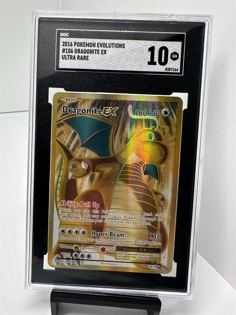Dragonite EX ultra rare SGC 10 (1 of 2)