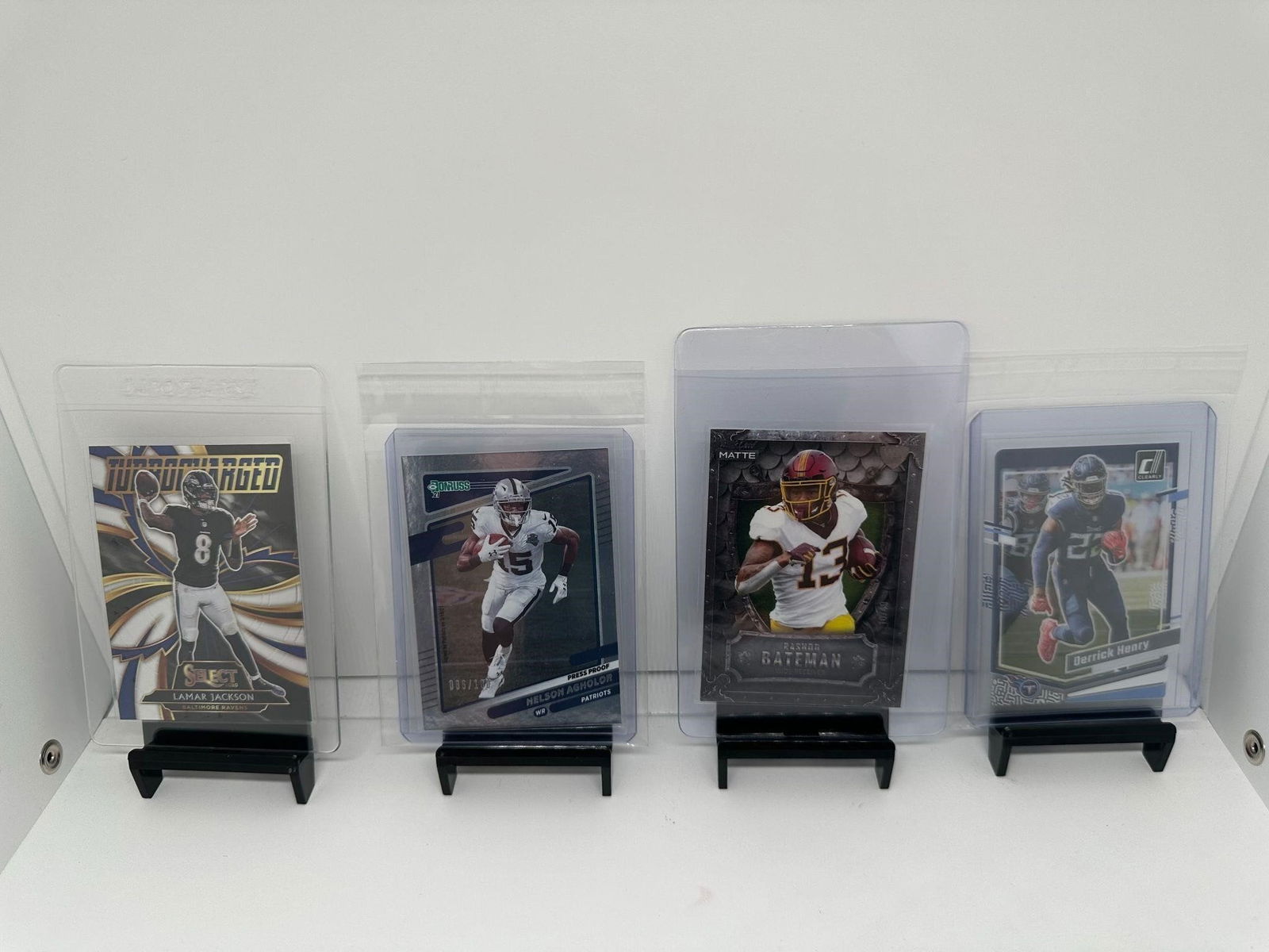 Lamar Jackson Agholor #d /100 Bateman RC #d /40 (1 of 6)