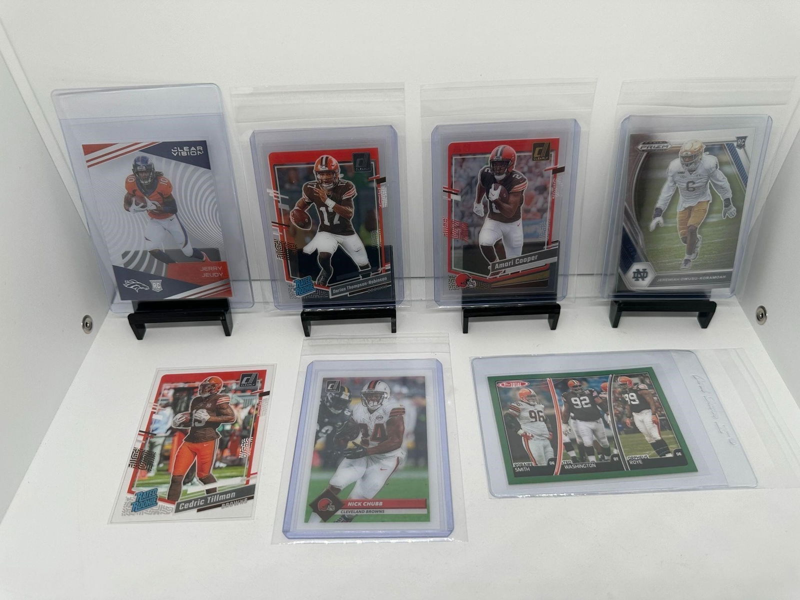 Jerry Jeudy RC, DTR RC, Cooper SP, Tillman RC (1 of 9)