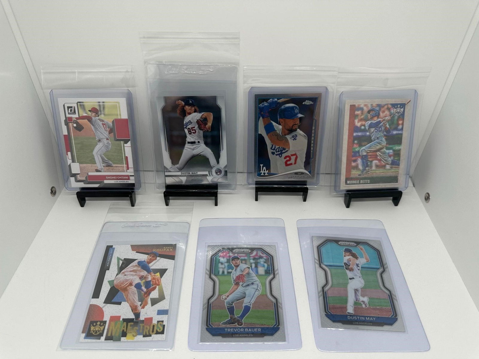 Shohei Ohtani, Dustin May RC, Kemp Dodgers (1 of 6)