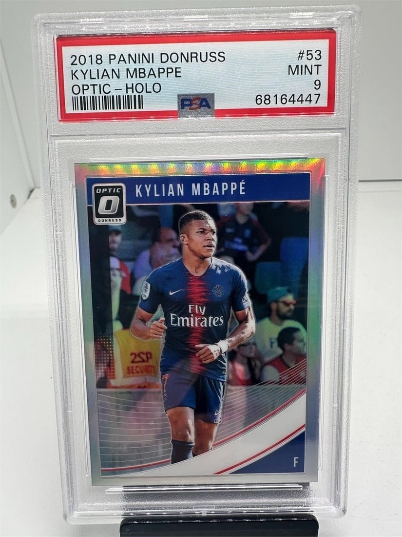 Kylian Mbappe Rookie Holo PSA 9 (1 of 2)
