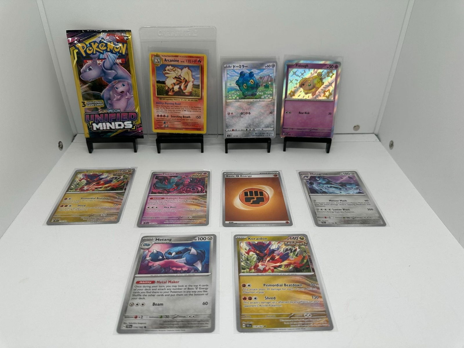 Unified Minds pack Fidough Evolutions Pokemon (1 of 7)