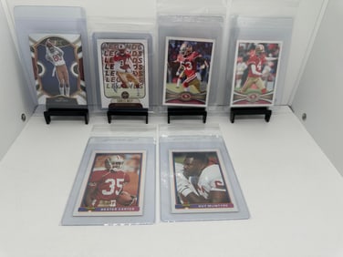 Jerry Rice, Charles Haley, NaVorro Bowman, Andy Lee 49ers