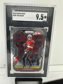 Tom Brady HOF Buccaneers SGC 9.5
