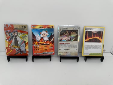 Demon Slayer, Hisuian Growlithe, Noctowl TCG Pokemon