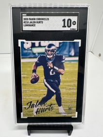 Jalen Hurts Rookie SGC 10 Eagles Champs