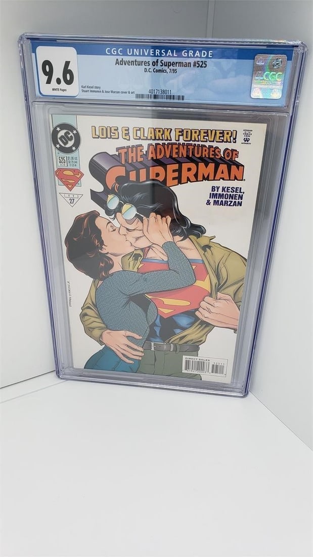 CGC 9.6 Adventures of Superman #525 Lois and Clark (1 of 2)