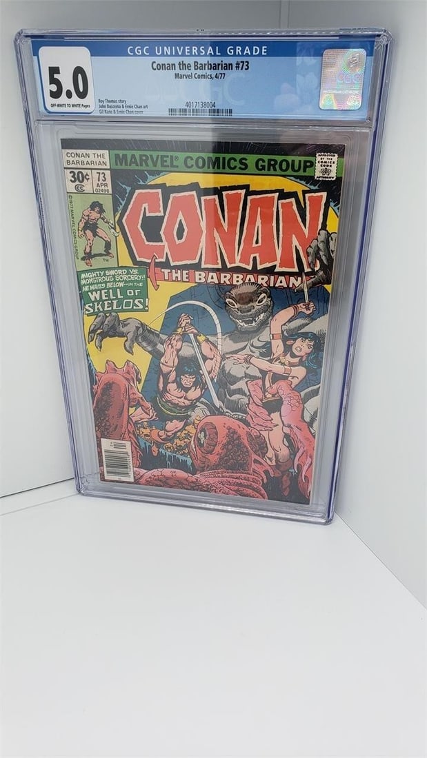 CGC 5 Conan the Barbarian #73 Marvel Comics (1 of 2)