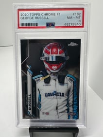George Russell Rookie F1 Formula One PSA 8