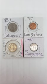 1950 Danmark New Zealand, Great Britain Singapore