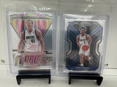 Dirk Nowitzki HOF & Josh Green Rookie Mavericks