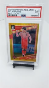 PSA 9 Ui-Jo Hwang rookie Optic-Gold #d /10 Pop 4