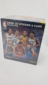2020-21 Panini NBA Sticker & Card Collection Box