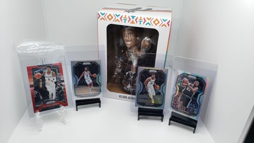 Spurs Tin Duncan Keldon Johnson lot