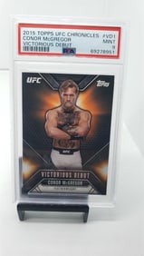 PSA 9 Conor McGregor UFC Topps