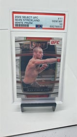 PSA 10 Sean Strickland Rookie #d /75 Pop 6