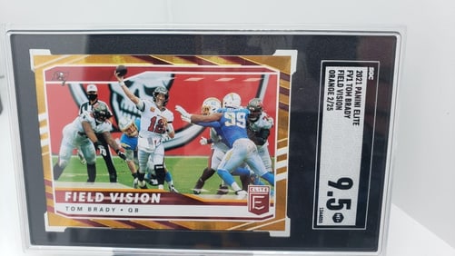 SGC 9.5 Tom Brady #d /25 Pop 1