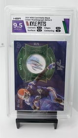 Kyle Pitts Rookie Autograph /18 HGA 9.5 Pop 2