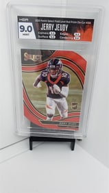 Browns Jerry Jeudy Rookie Red Die Cut HGA 9