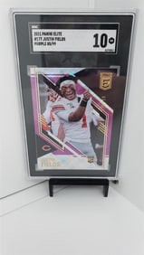 Steelers Justin Fields Rookie /99 SGC 10 Pop 1