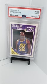 PSA 9 Karl Malone 1989 Fleer