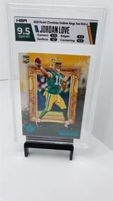 Packers Jordan Love Rookie Teal HGA 9.5