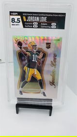Packers Jordan Love Rookie Silver HGA 8.5