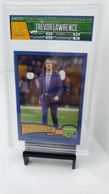 Jaguars Trevor Lawrence Rookie /199 HGA 9.5
