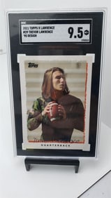 Jaguars Trevor Lawrence Rookie SGC 9.5