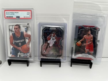 Zach LaVine Rookie Kings PSA 9 Coby White