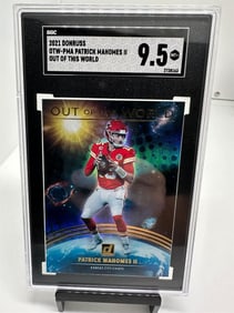 Patrick Mahomes Chiefs SGC 9.5