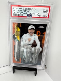 Valtteri Bottas Orange F1 #d /25 PSA 9