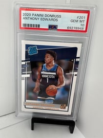 Anthony Edwards Rated Rookie Timberwolves PSA 10