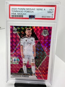 Tommaso Pobega Pink #d /25 PSA 9 Pop 1