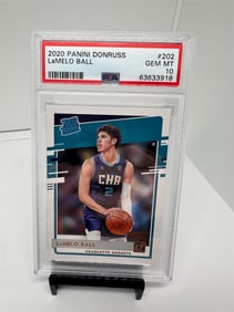 LaMelo Ball Rated Rookie Hornets PSA 10