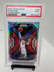 Saddiq Bey Hyper Rookie Wizards PSA 9