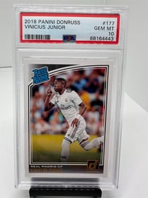 Vinicius Junior Rookie PSA 10 Brazil