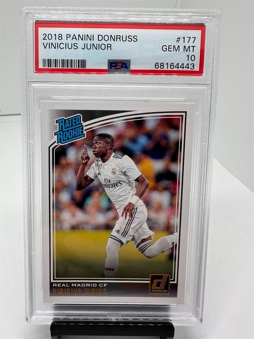 Vinicius Junior Rookie PSA 10 Brazil (1 of 2)