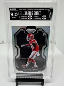 Ljarius Sneed Titans Rookie Silver HGA 9