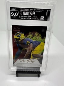Kwity Paye Rookie Auto #d /25 HGA 9