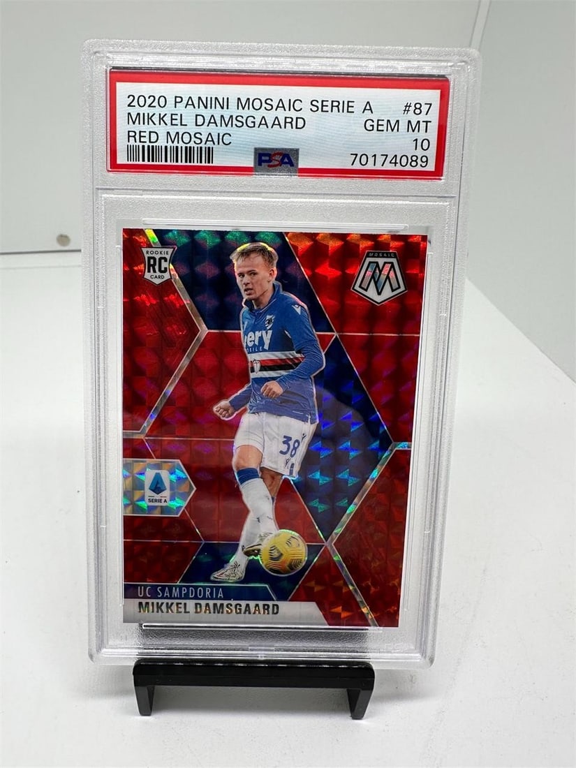 Mikkel Damsgaard rookie SP PSA 10 Pop 2 (1 of 2)