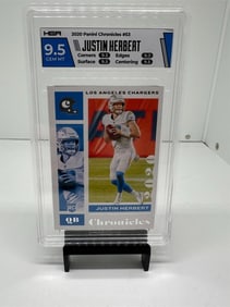 Justin Herbert Chargers Rookie HGA 9.5