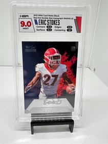 Eric Stokes Rookie Auto #d /12 HGA 9 Packers
