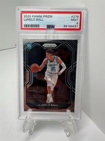 Lamelo Ball Hornets Rookie PSA 9