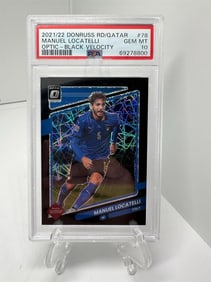 Manuel Locatelli black #d /25 PSA 10 Pop 1