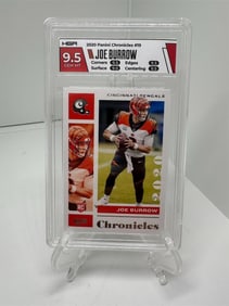 Joe Burrow rookie Bengals HGA 9.5
